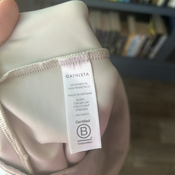 Athleta Stellar City Tight Leggings Light Gray Athletic Pants Womens Size 4 - Picture 6 of 6